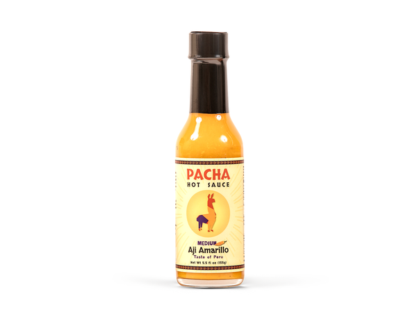 Pacha Hot Sauce - Aji Amarillo 5 Oz. Bottle